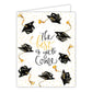 The Best is Yet to Come Grad Caps Gold Stars Greeting Card - She Chester