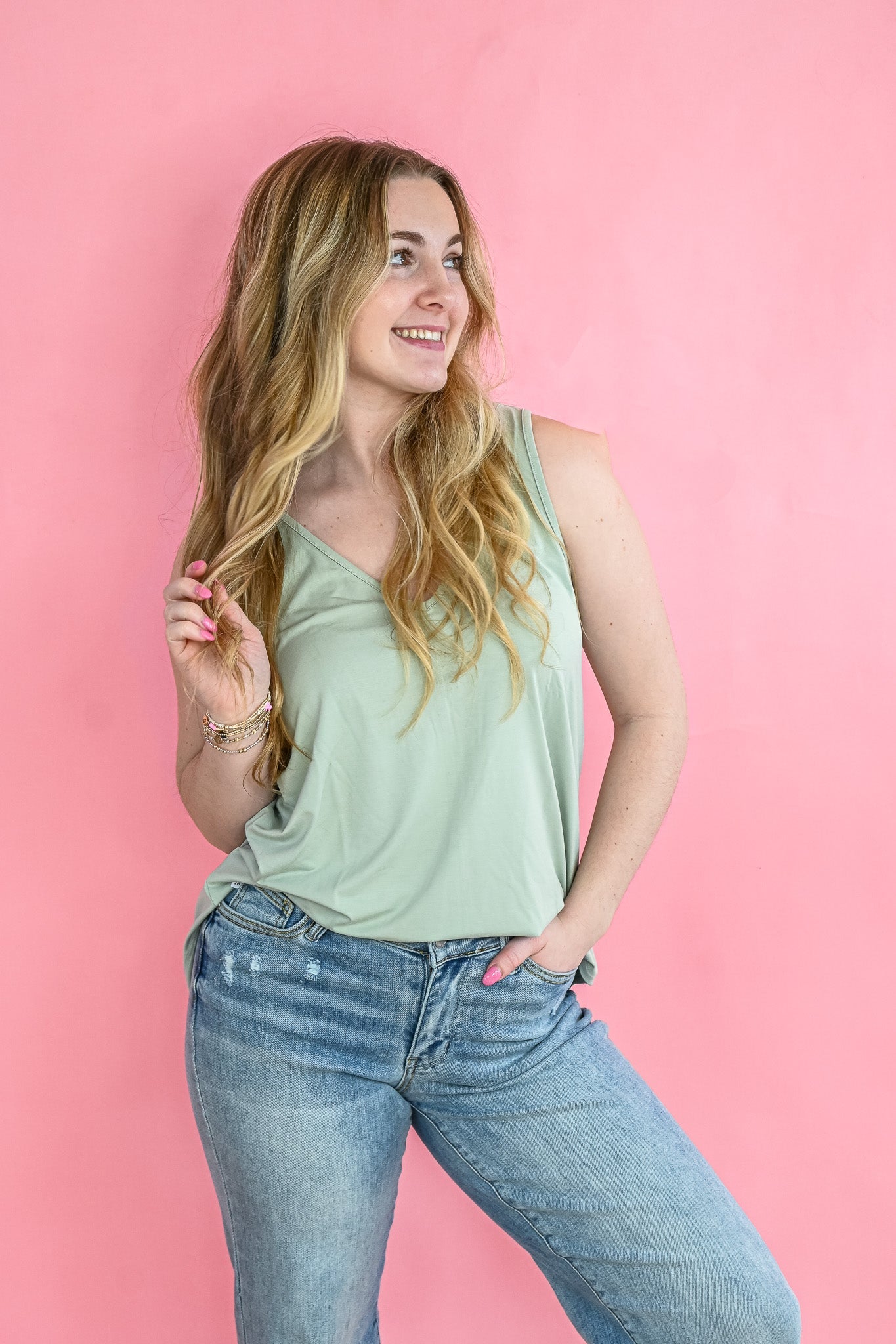 The Cloud Tank - Light Taupe - She Chester