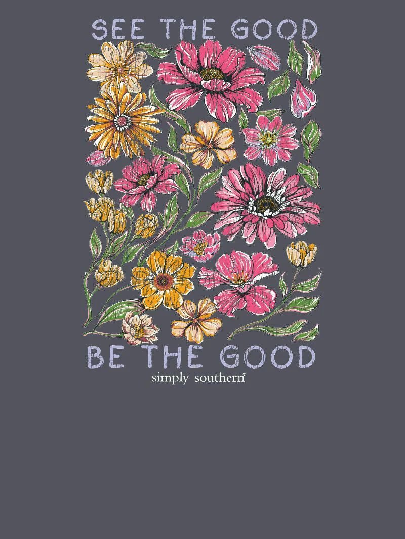 The Good Graphite Mineral Wash Tee - She Chester