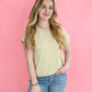 The Pier Tee - Pale Moss - She Chester