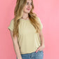 The Pier Tee - Pale Moss - She Chester