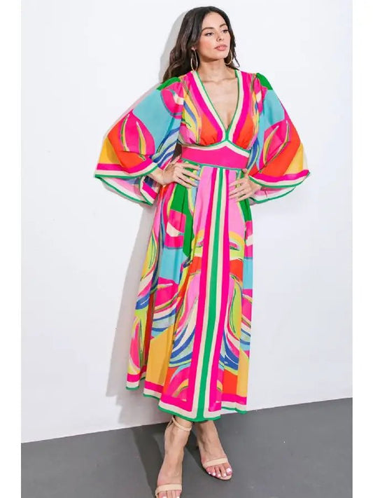 The Rio Midi Dress - She Chester