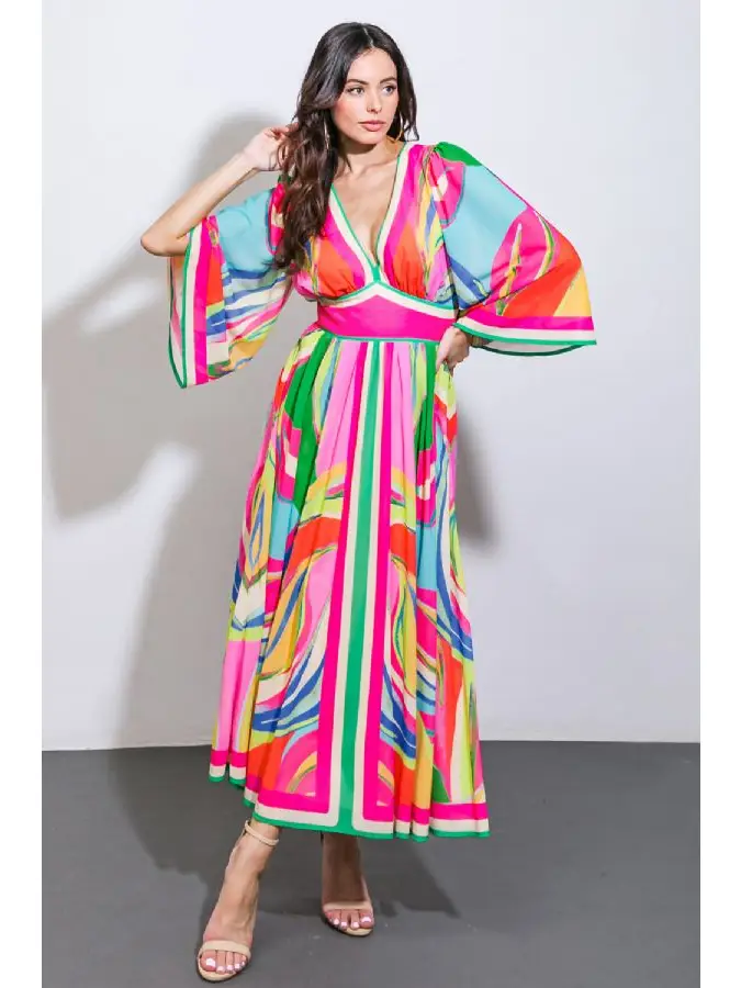 The Rio Midi Dress - She Chester
