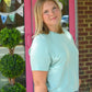 Tina Harbor Blue SS Tee - She Chester