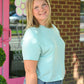 Tina Harbor Blue SS Tee - She Chester