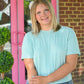 Tina Harbor Blue SS Tee - She Chester