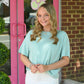 Tina Harbor Blue SS Tee - She Chester
