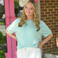 Tina Harbor Blue SS Tee - She Chester