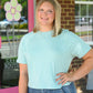 Tina Harbor Blue SS Tee - She Chester
