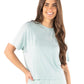 Tina Harbor Blue SS Tee - She Chester