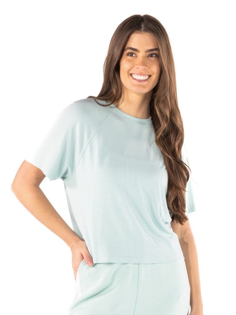 Tina Harbor Blue SS Tee - She Chester