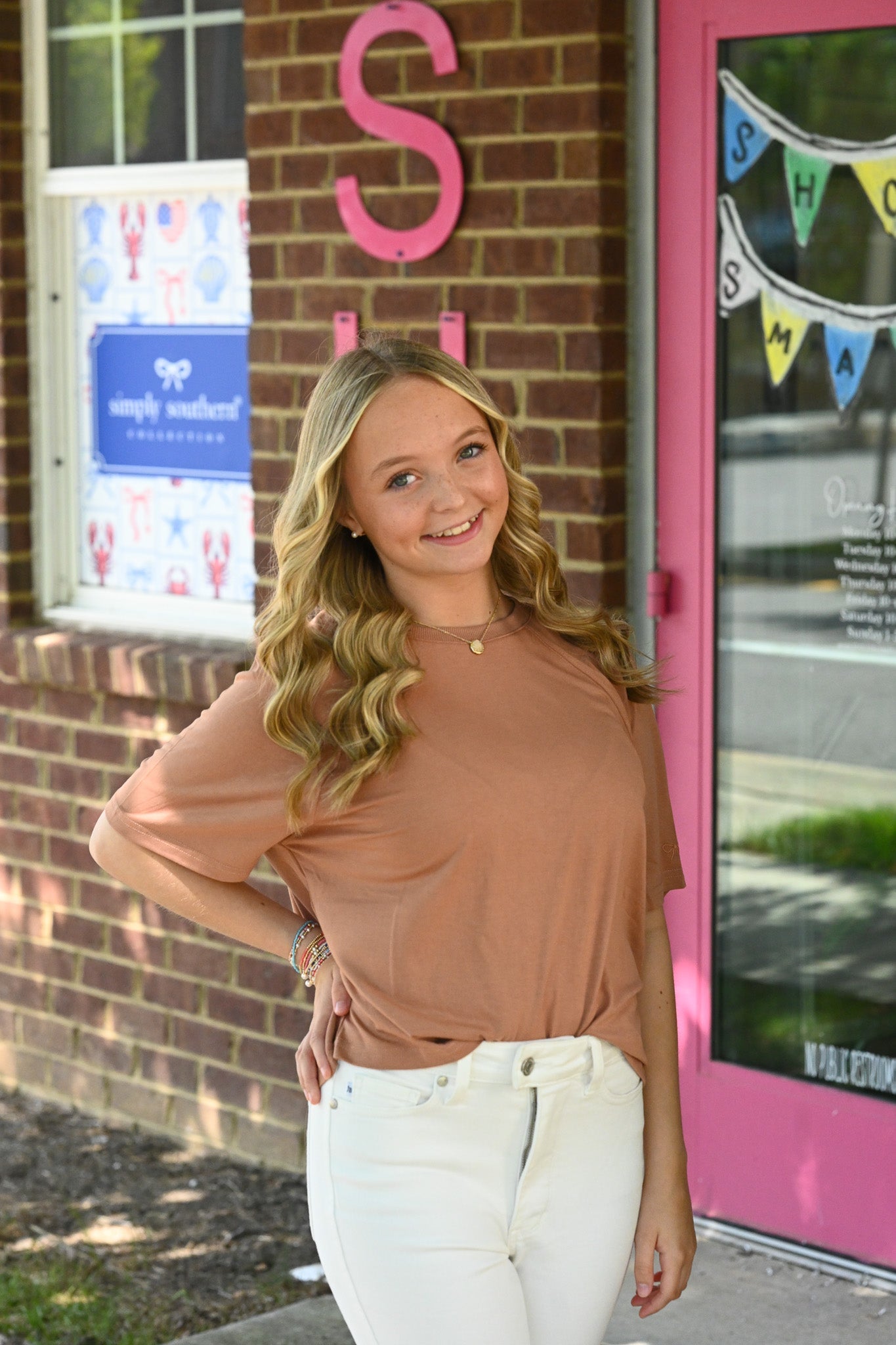 Tina Mocha SS Tee - She Chester