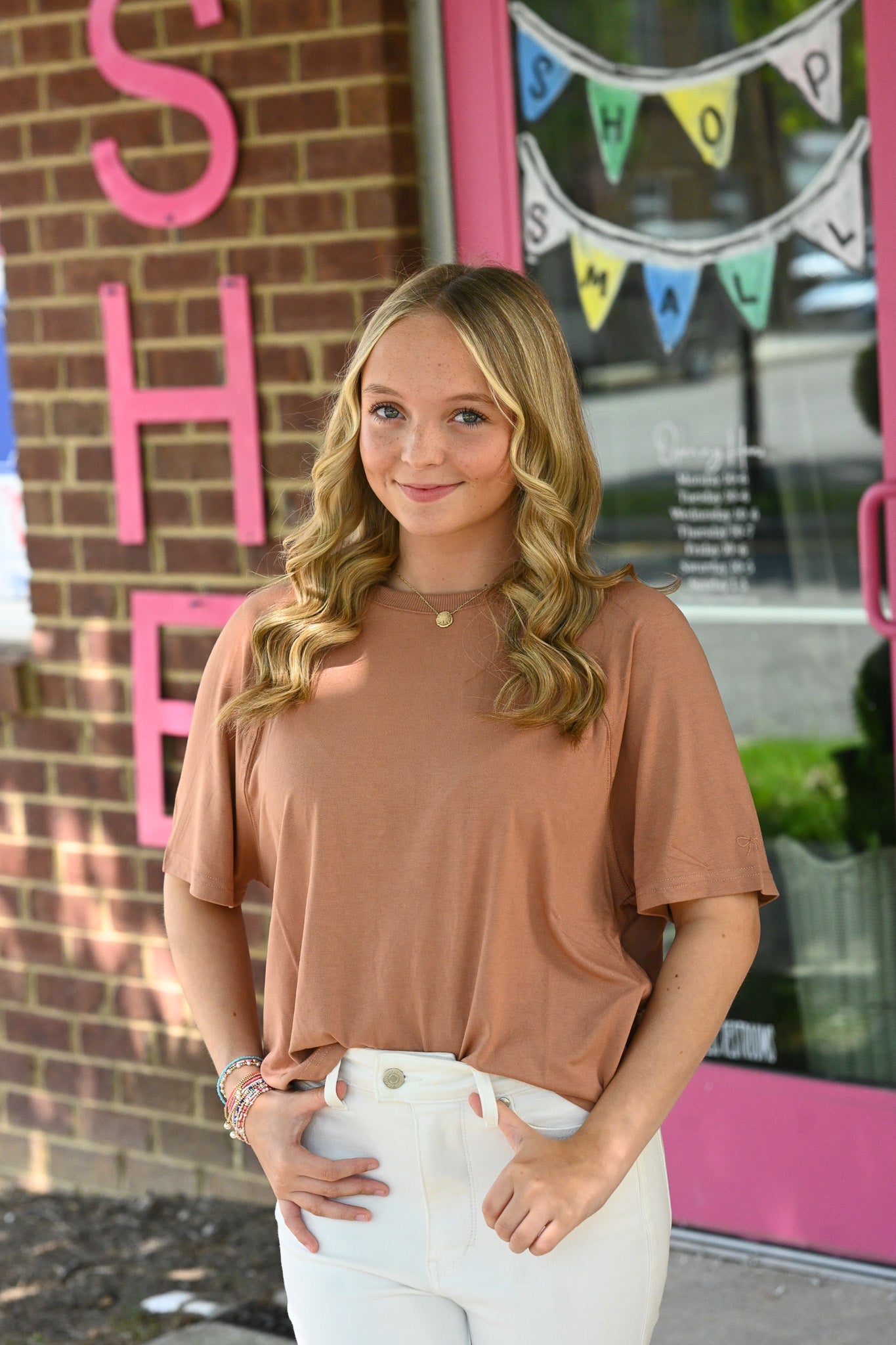 Tina Mocha SS Tee - She Chester
