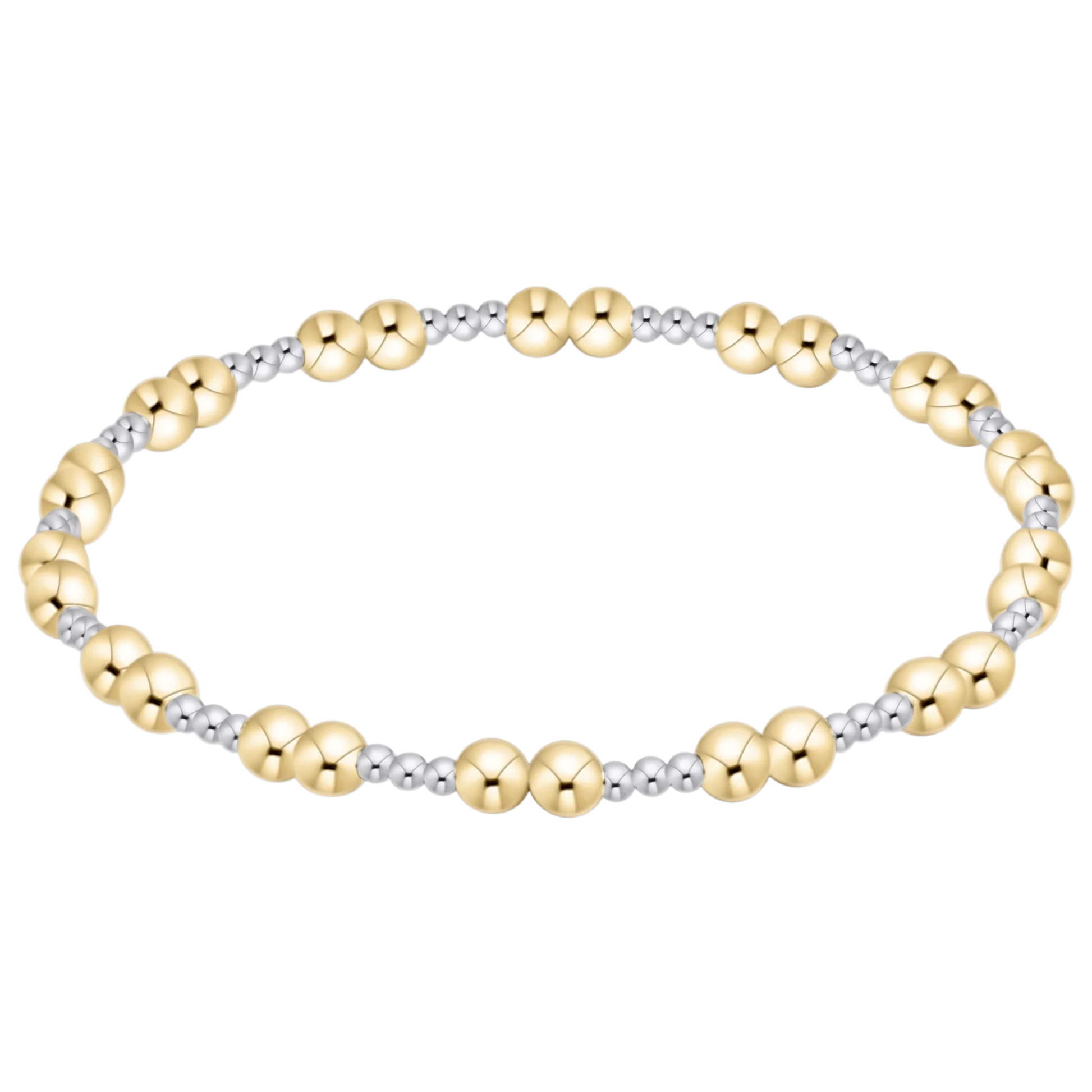 Together Mixed Metal 3mm Bracelet - She Chester