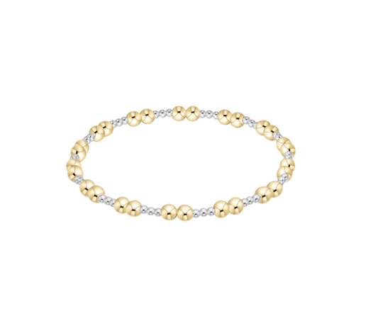 Together Mixed Metal 4mm Bracelet - She Chester
