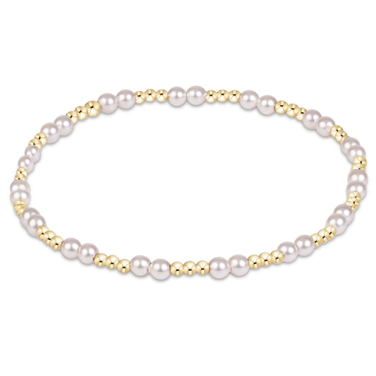 Together Pearl 3mm Bracelet - She Chester