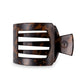 Tortoise Large Flat Square Hair Clip - She Chester