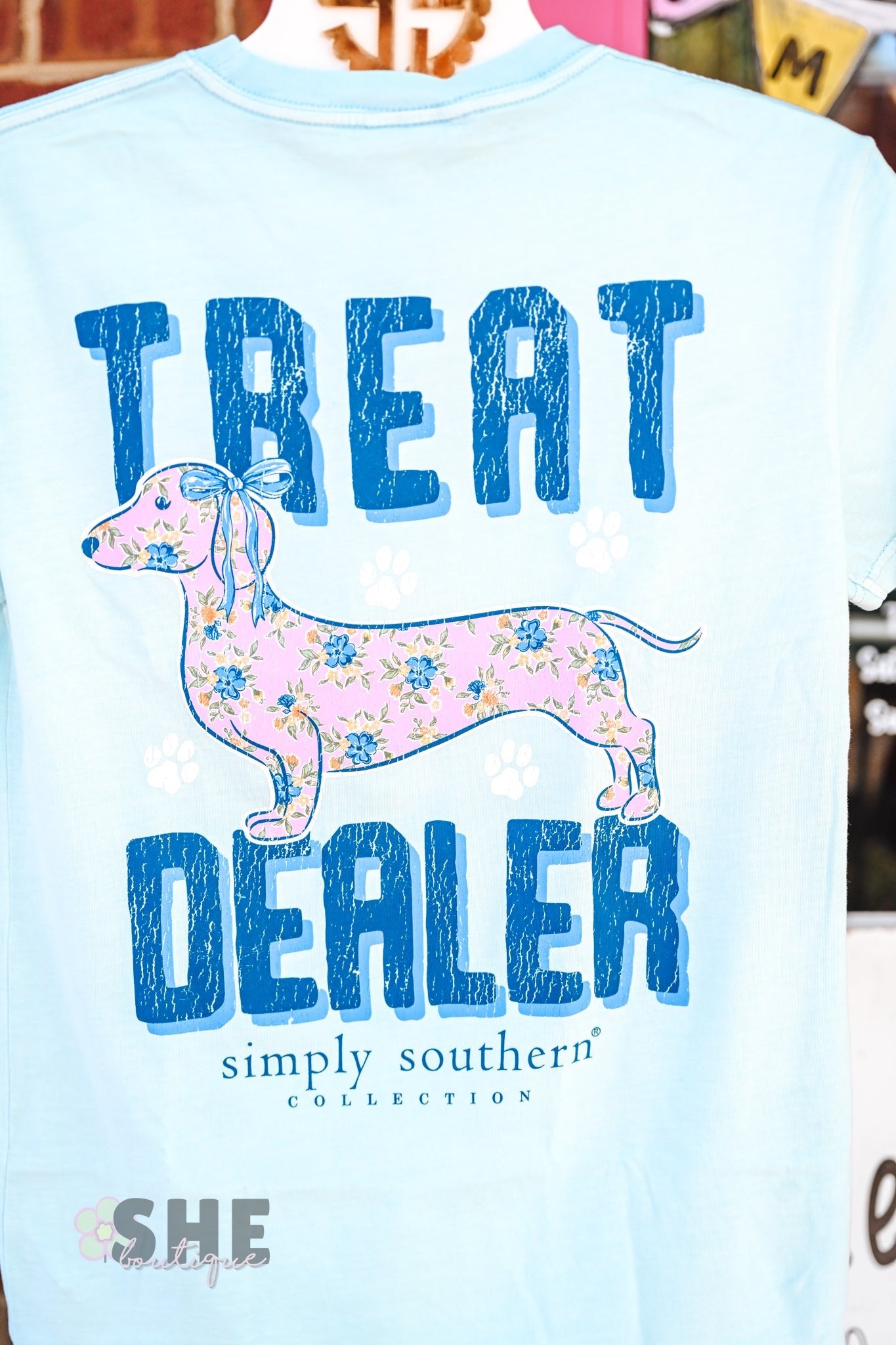 Treat Dealer Mineral Wash Tee - She Chester