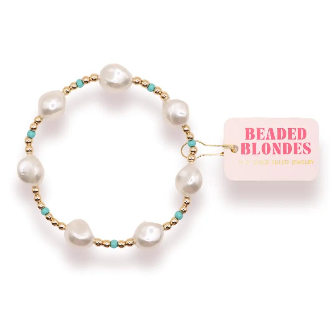 Turquoise Sadie BB Standard Bracelet - She Chester