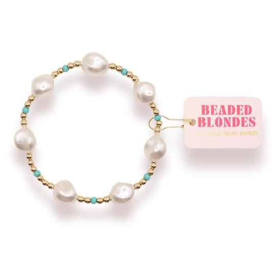 Turquoise Sadie BB Standard Bracelet - She Chester