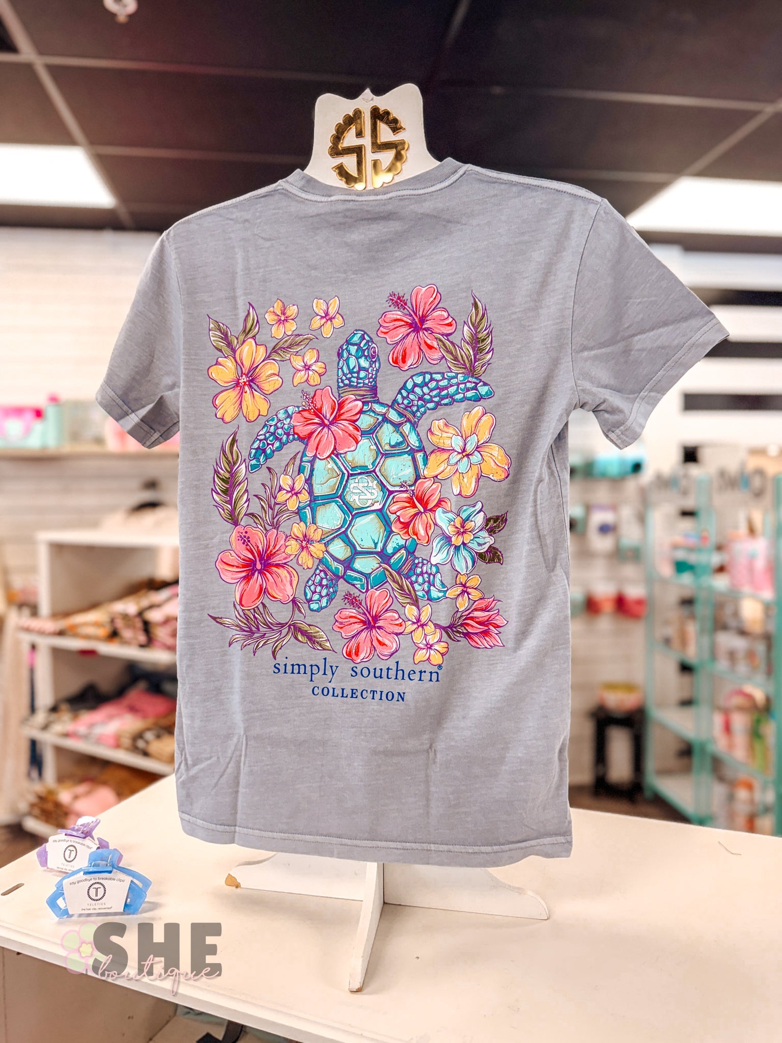 Turtle Mineral Wash Tee - She Chester
