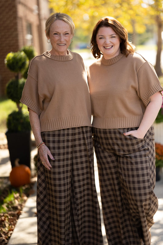 Twila Plaid Pants - She Chester