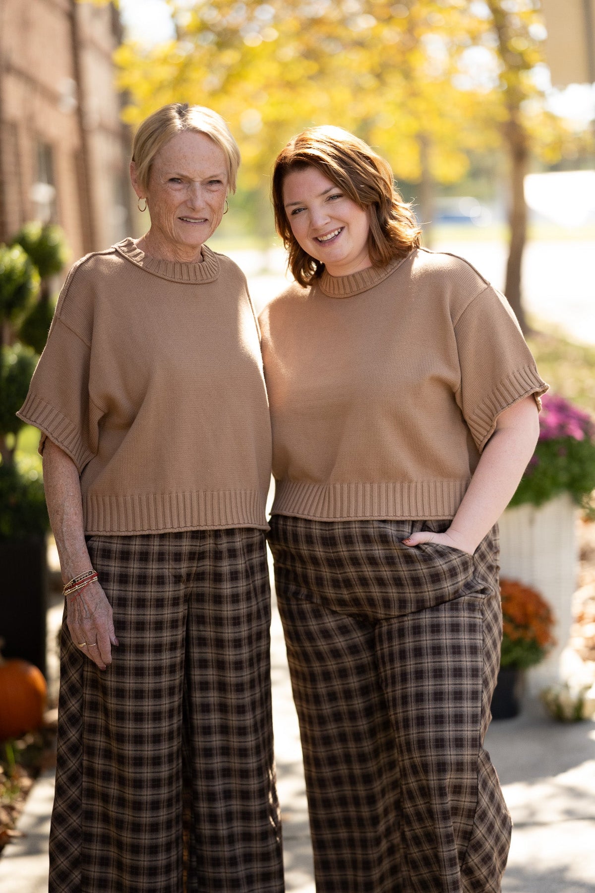 Twila Plaid Pants - She Chester