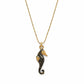Twilight Waters Sea Horse Gold Necklace JM0012 - She Chester