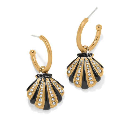 Twilight Waters Shell Hoops JA0173