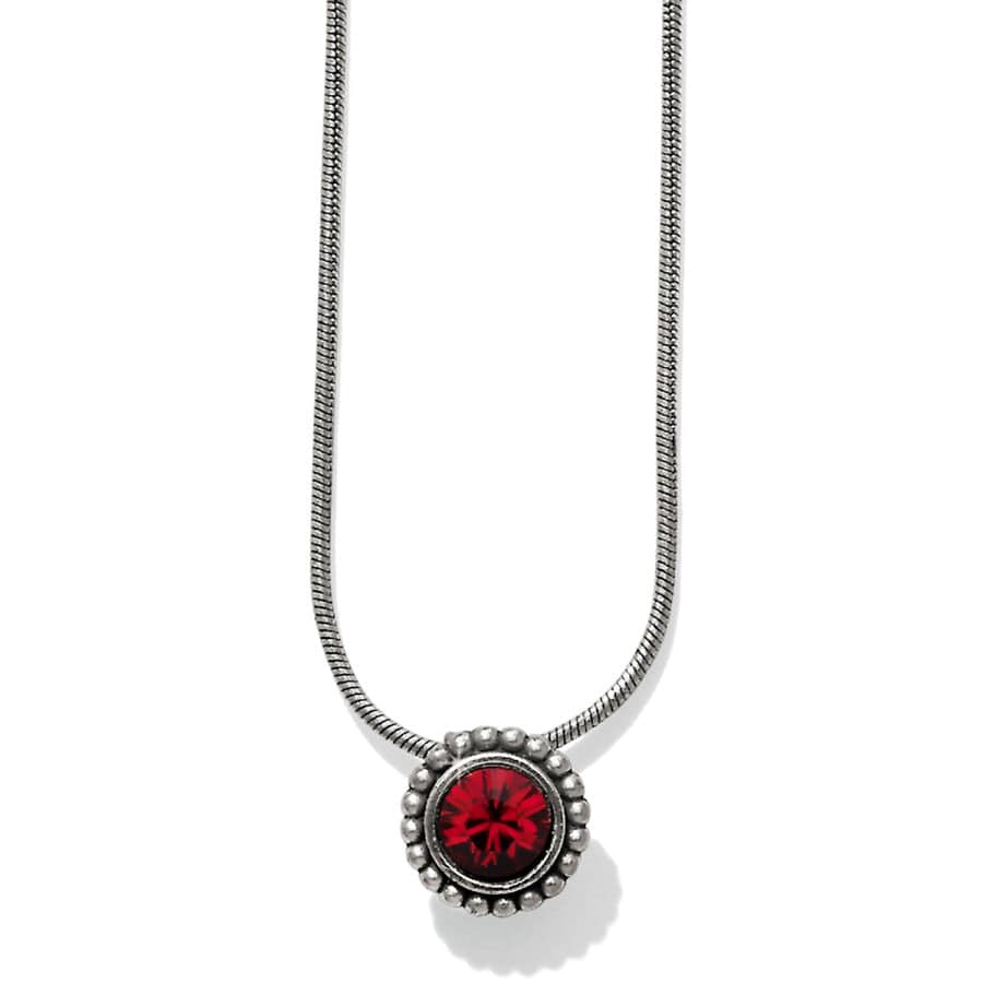 Twinkle Color Garnet Necklace - JL626J - She Chester