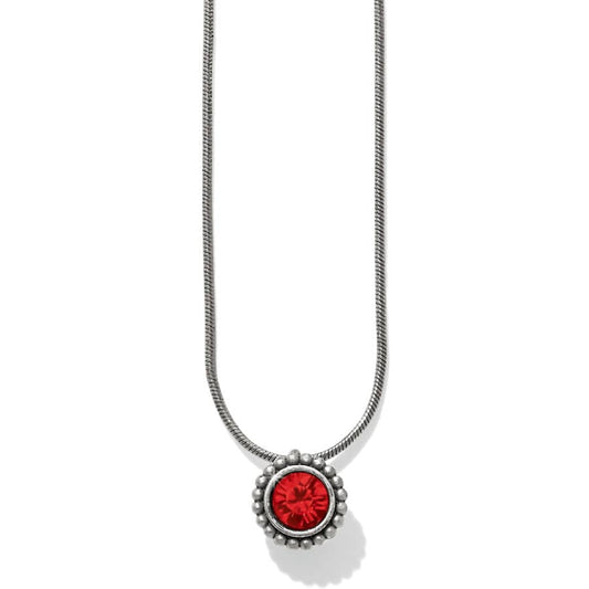 Twinkle Color Ruby Necklace - JL626A - She Chester