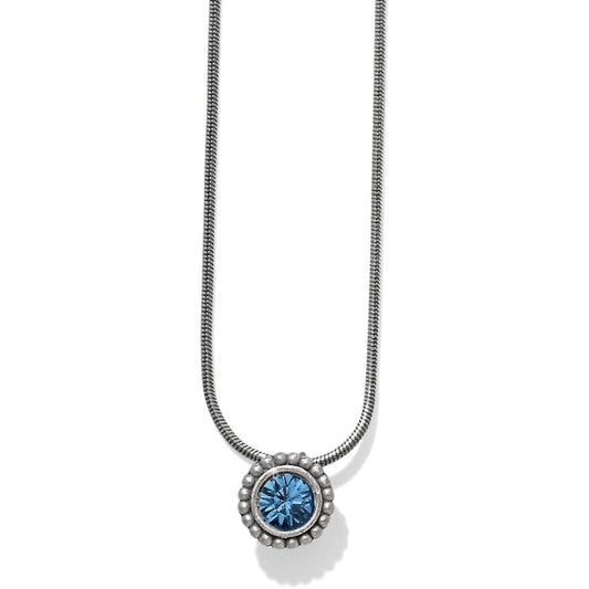 Twinkle Color Sapphire Necklace (September) - JL626E - She Chester
