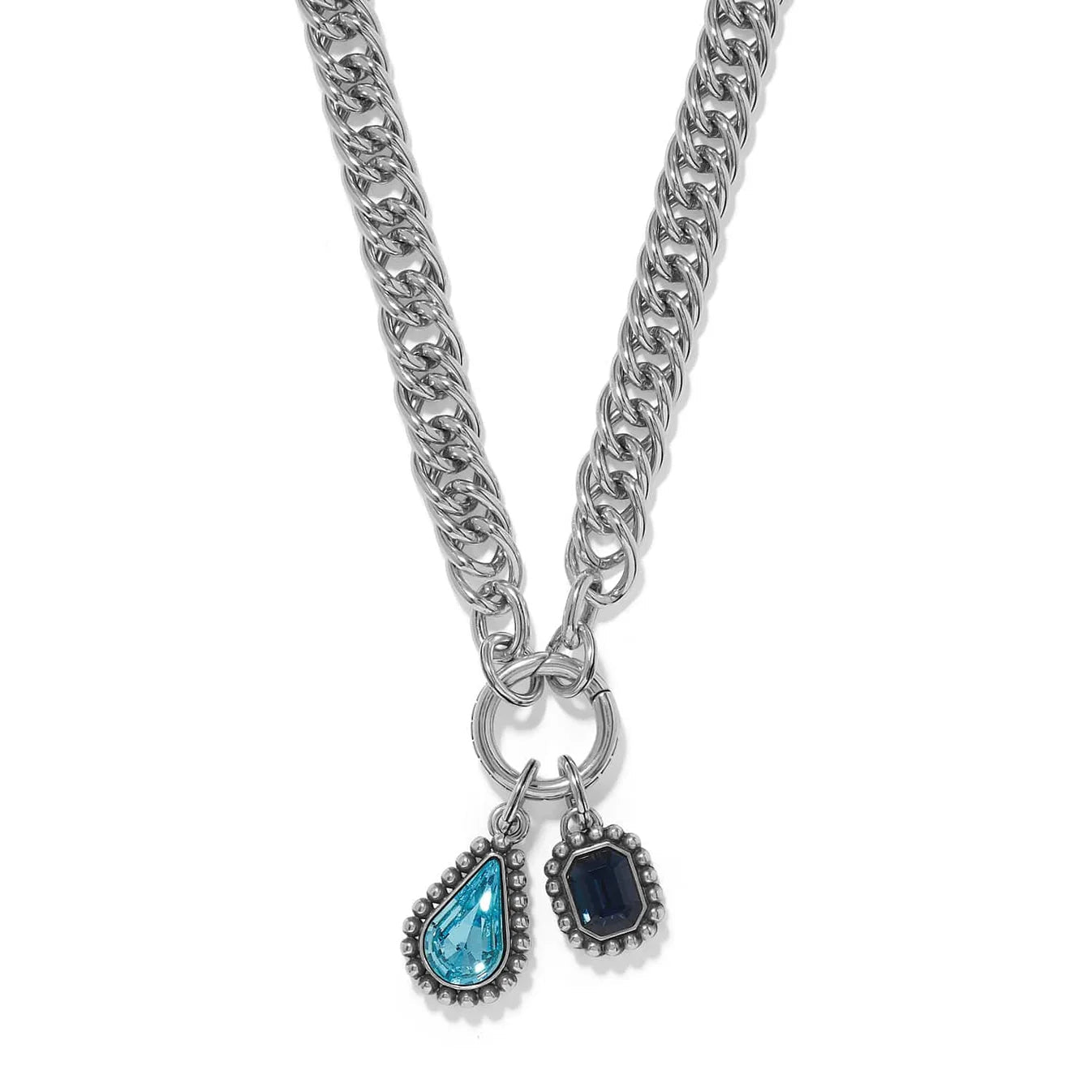 Twinkle Luxe Charm Link Necklace JM0301 - She Chester