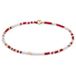 Gameday Hope Unwritten Bracelet - Wine - White
