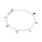 HALLOWEEN DELICATE CHAIN BRACELET SILVER MULTI MIX