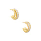 Livy Huggie Gold Earring