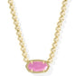 Elisa Beaded Necklace Gold Azalea Illusion