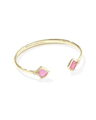 Joelle Cuff Bracelet Gold Azalea Illusion
