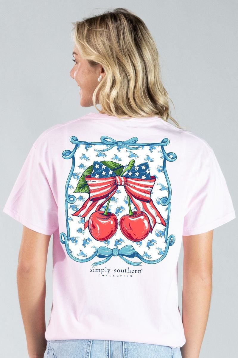 USA Cherries Tee - She Chester