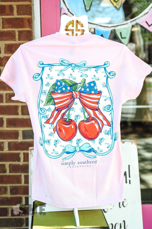 USA Cherries Tee - She Chester