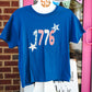 USA Patch 1776 Tee Light Navy - She Chester