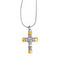 Venezia Reversible Large Cross Necklace JL0591
