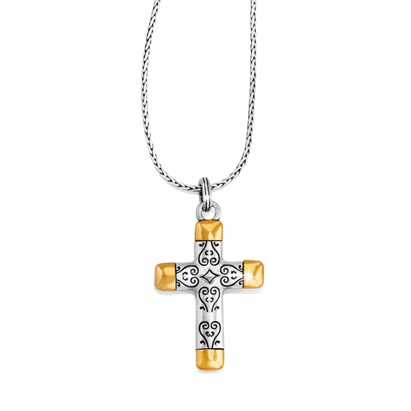 Venezia Reversible Large Cross Necklace JL0591