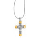 Venezia Reversible Large Cross Necklace JL0591 - She Chester