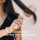 Vented Hair Brush | Tan - She Chester