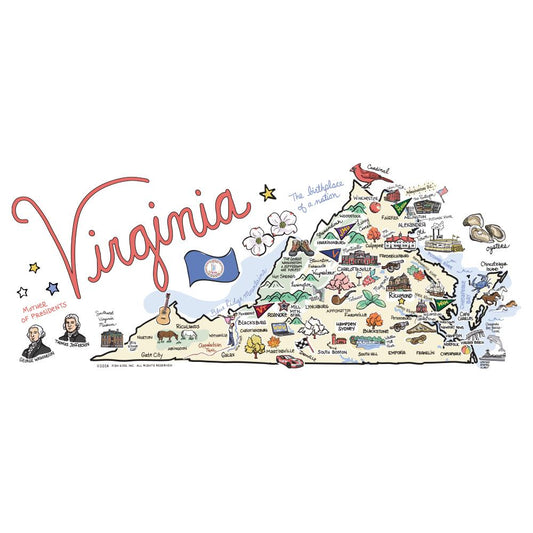 Virginia Travel Mug 22oz - She Chester