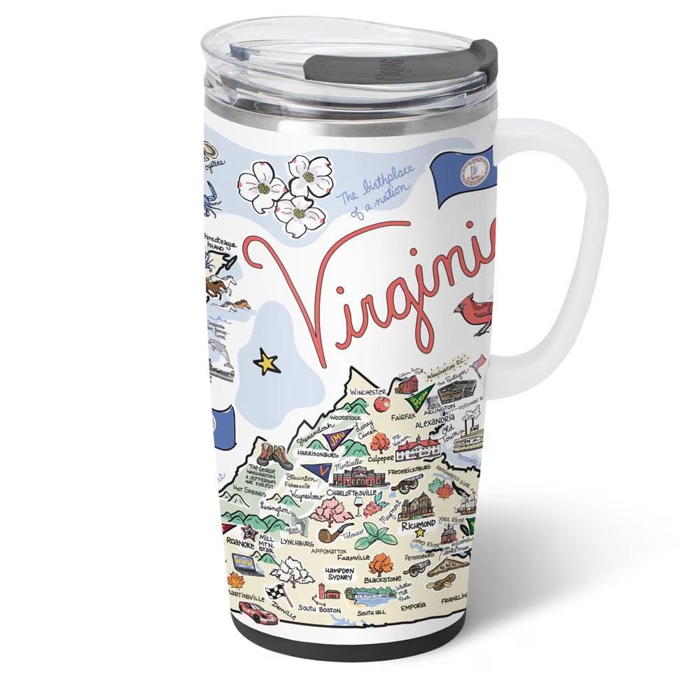 Virginia Travel Mug 22oz - She Chester