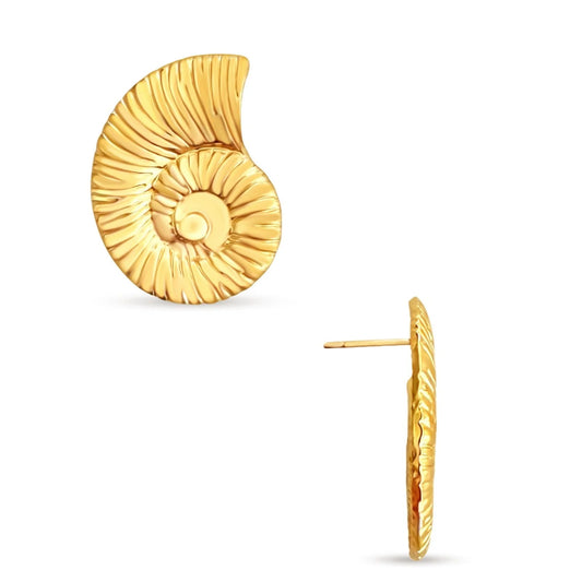 Vittoria Oversized Shell Earring - She Chester