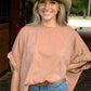 Washed Boot Stitch Oversized Tee - She Chester