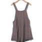 Washed Dark Grey SS Romper - She Chester